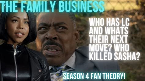 By day, the Duncan's are an upstanding family who run a thriving exotic car dealership in New York. . Who killed sasha on family business